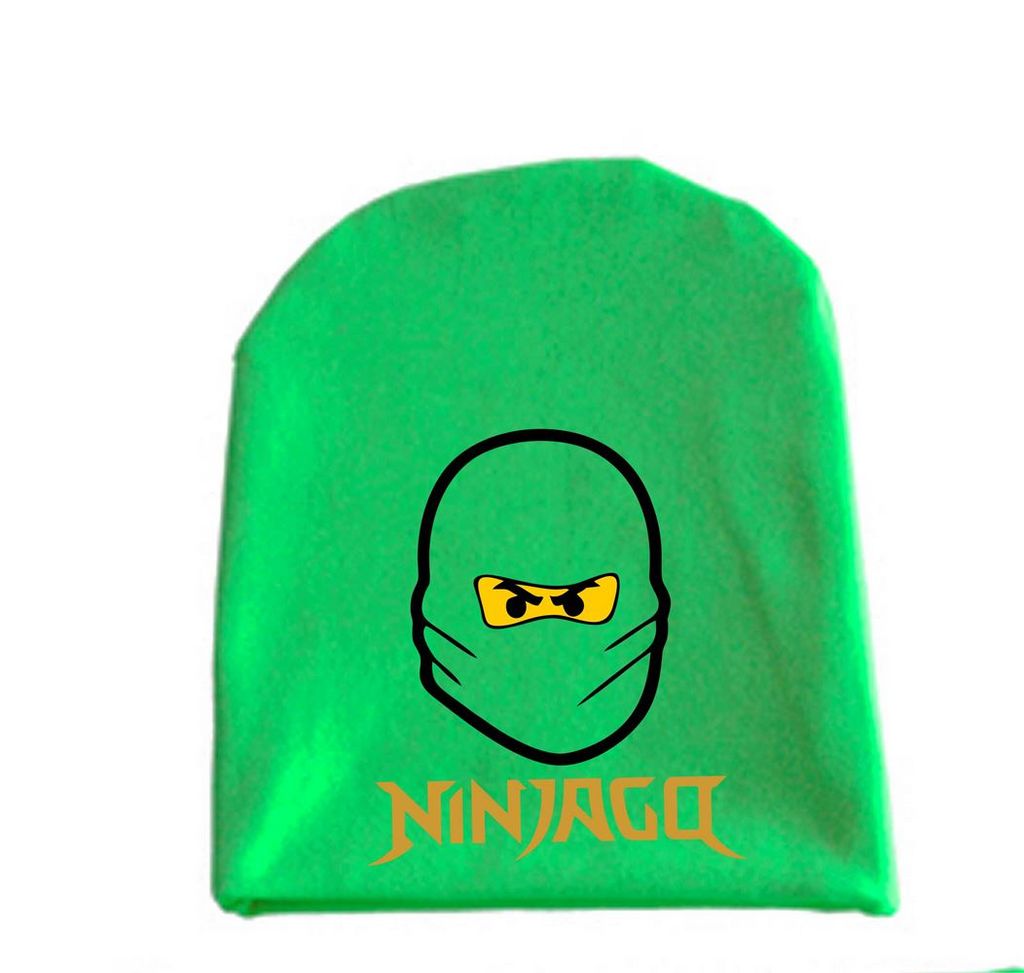 Шапка удлиненная "Ninjago Lloid зеленый" от магазина Спиногрыз