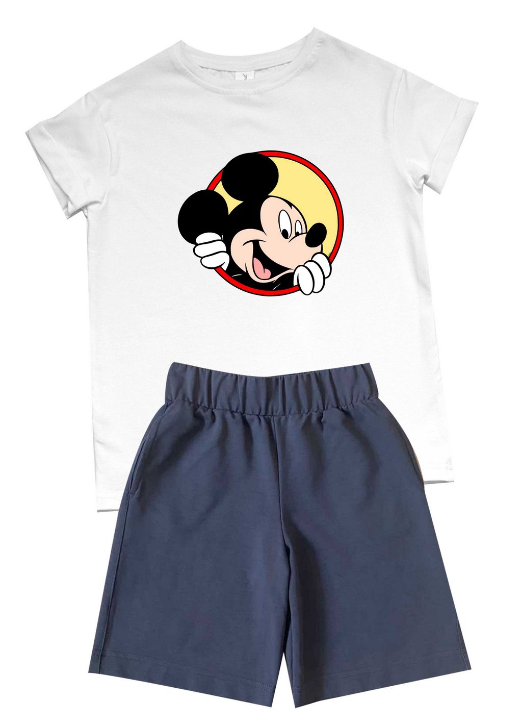 Комплект футболка и шорты "Микки" от магазина Спиногрыз