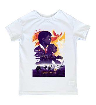 Футболка Harry Potter фиолетовые герои 100309 фото