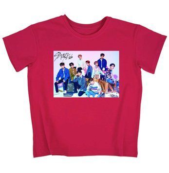 Футболка Stray Kids з лого 96554 фото