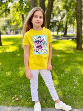 Футболка BTS граффити 96389 фото