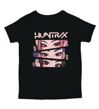Футболка K-POP demon Huntrix  122 чорний 4356 фото