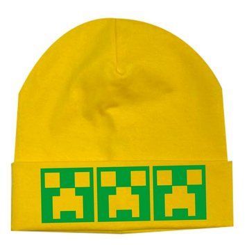 Шапка бины "Creeper-трое в ряд" 80374 фото