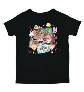 Футболка Stray Kids zoo кассеты 96371 фото