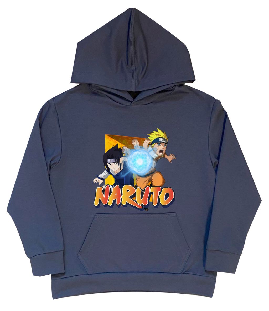 Толстовка с карманом  "Naruto два героя" от магазина Спиногрыз