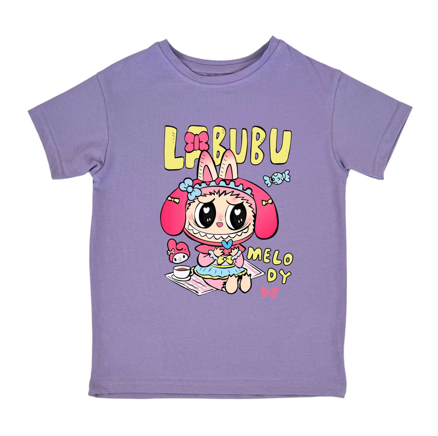 Футболка Labubu melody от магазина Спиногрыз