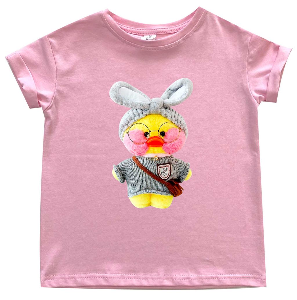 Футболка "Уточка в сером свитере" от магазина Спиногрыз