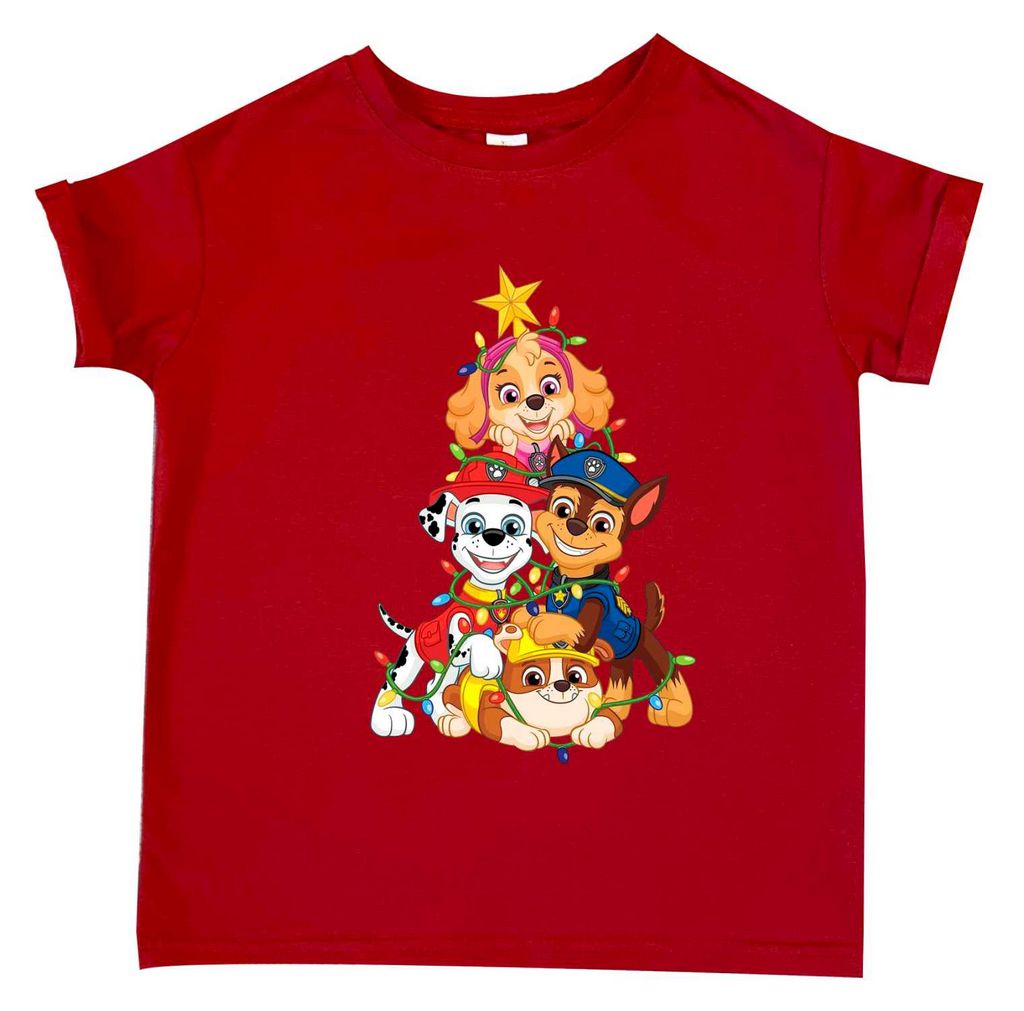 Футболка "Щенячий патруль ялинка " от магазина Спиногрыз