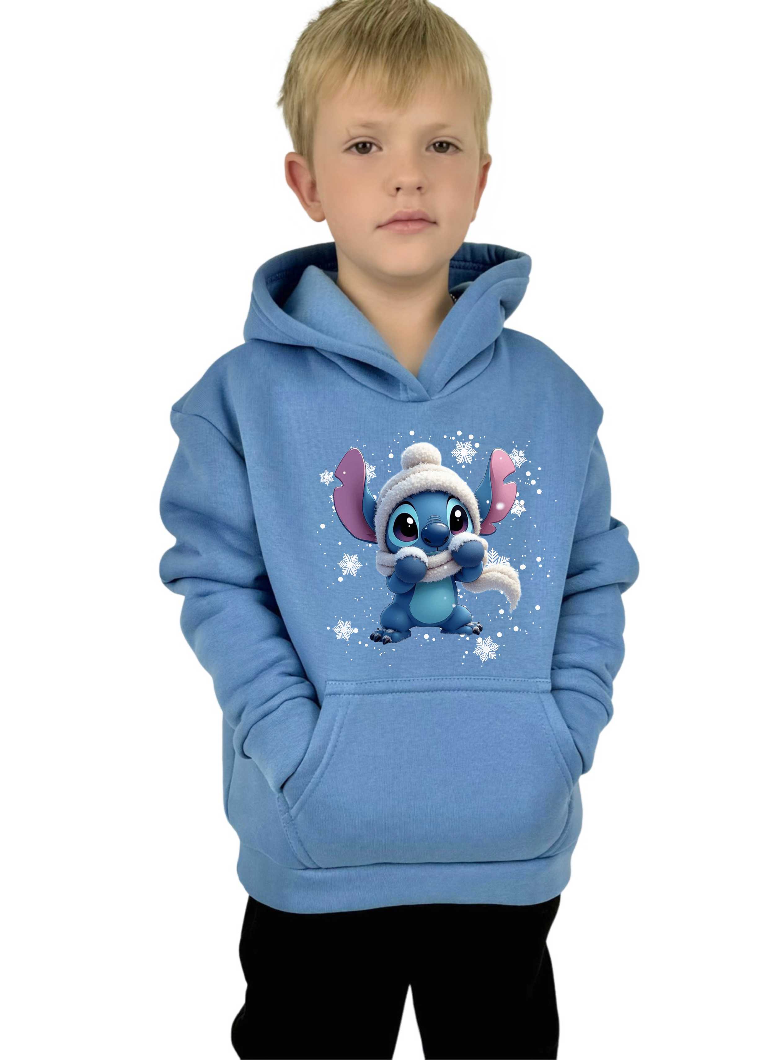 Толстовка утеплена стіч в шалику от магазина Спиногрыз