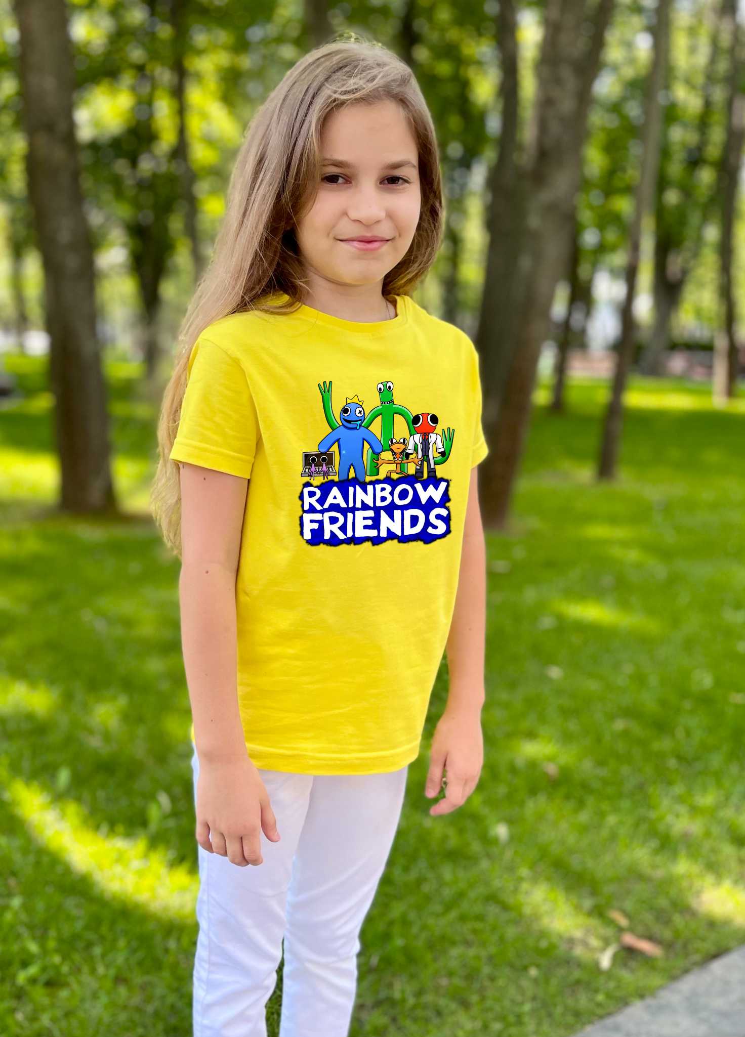 Футболка "Rainbow friends" от магазина Спиногрыз