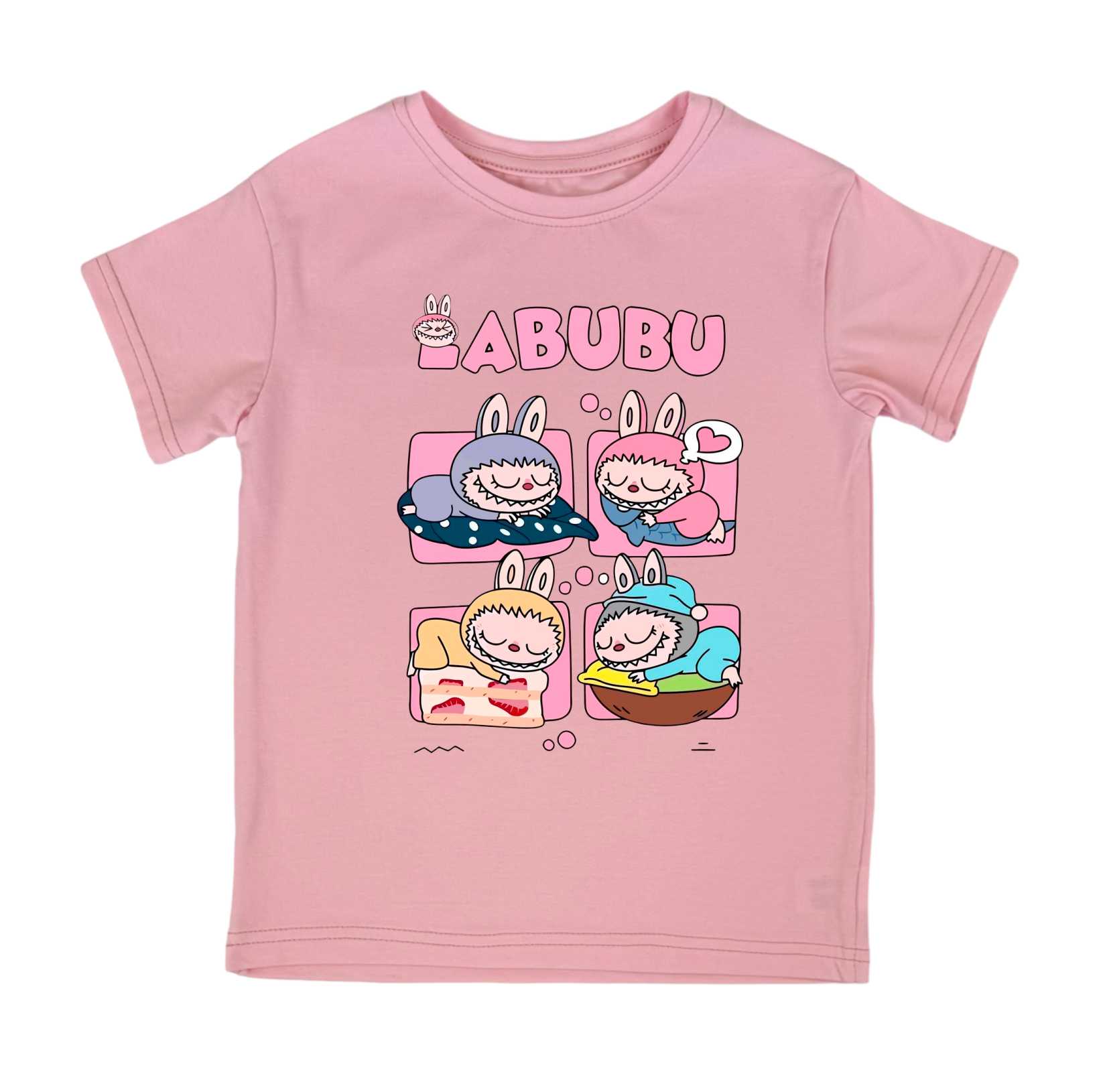 Футболка Labubu 4ро сплять от магазина Спиногрыз