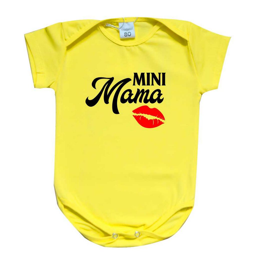 Боди короткий рукав "Mini mama" от магазина Спиногрыз