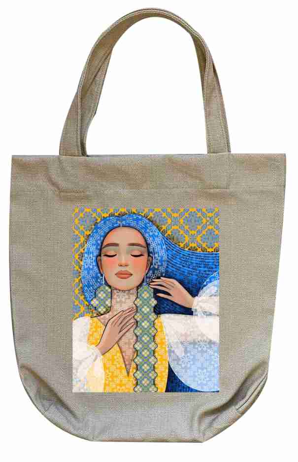 Сумка - шопер "Дівчинка" от магазина Спиногрыз